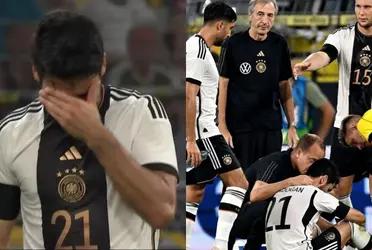 Ilkay Gündogan has steped out of Germany vs France match due to injury.