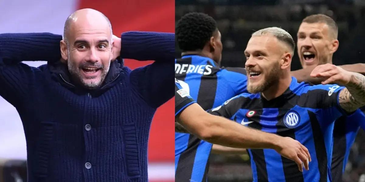 In a surprise move, the Manchester City member who said that Inter Milan is bigger than the English side