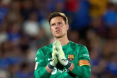 In the middle of the season, the bad news that Ter Stegen gives to Xavi Hernandez