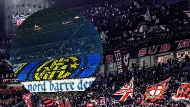 Inter and Milan fans. Photo: Inter and Milan social networks.