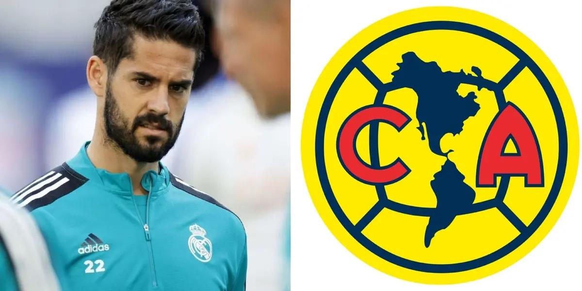 Isco has several offers from Mexican soccer and Club América is the most interested team