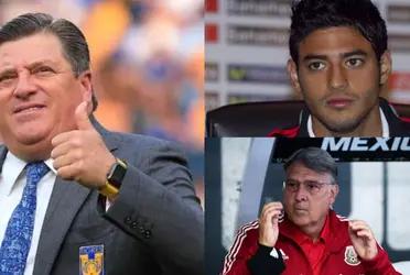 It is leaked that Miguel Herrera has already said yes to Mexico's national team and the first to return is Carlos Vela.