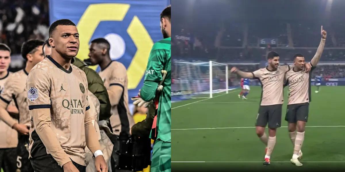 It is not known where Mbappé will play next season, therefore, he continues to score goals.