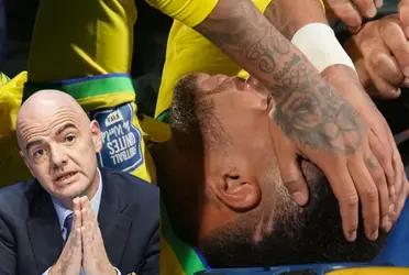 It seems like FIFA is facing bad news with Neymar's injury against Uruguay