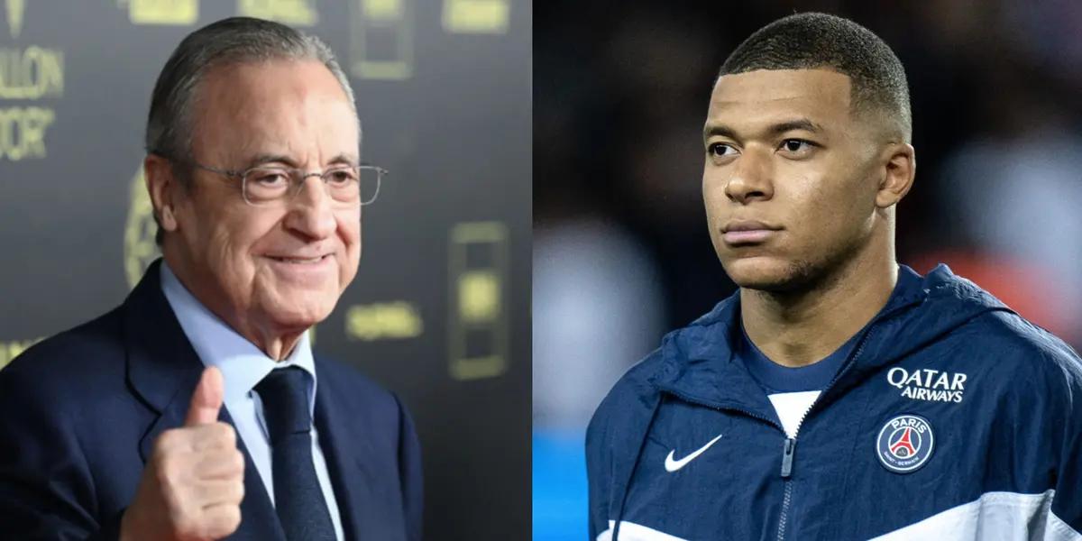 It seems that the future of Kylian Mbappé could be at Real Madrid and Florentino knows it