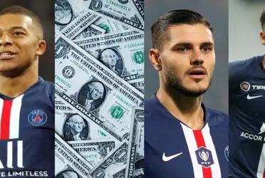 It’s known no player in the French club has a low wage, therefore, being stolen means losing lots of money.