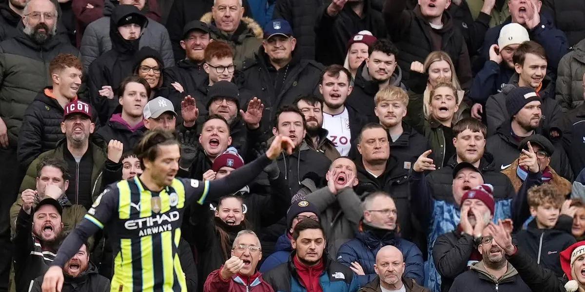 Jack Grealish took a swipe at the Villans fans with whom he often celebrated goals when he played for Birmingham