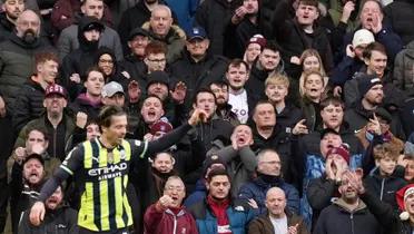 Jack Grealish took a swipe at the Villans fans with whom he often celebrated goals when he played for Birmingham