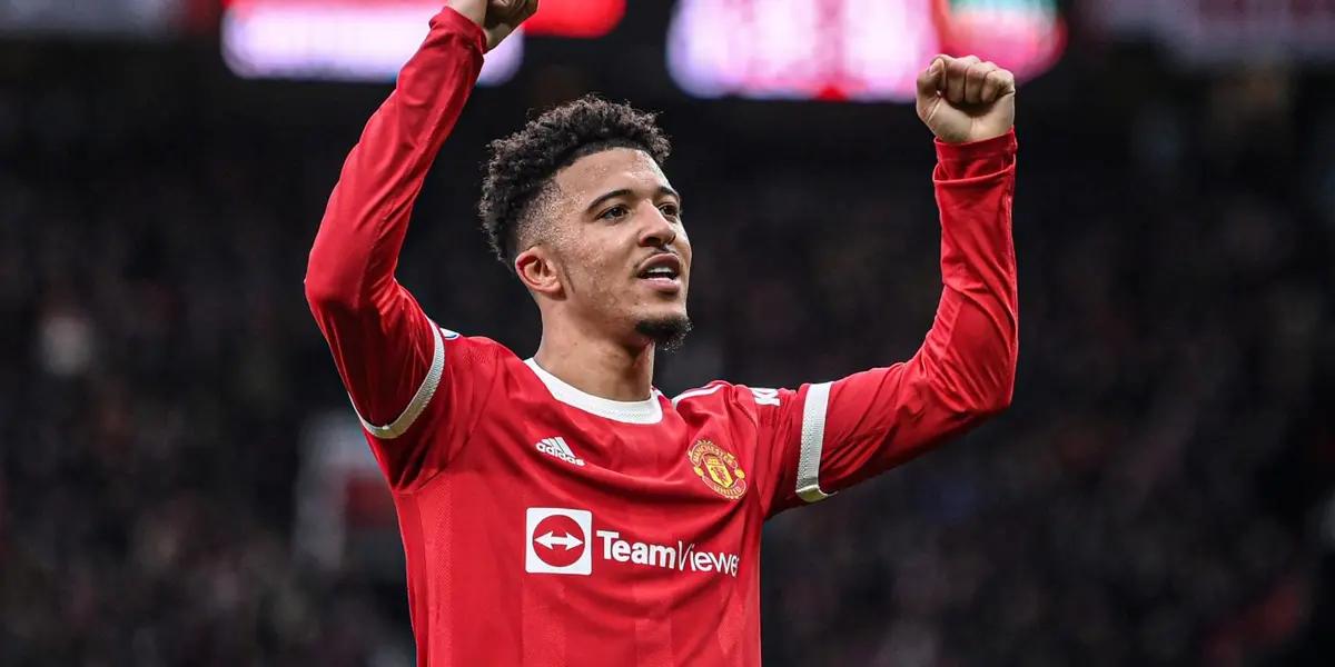 Jadon Sancho was not an issue for former Man United coach.