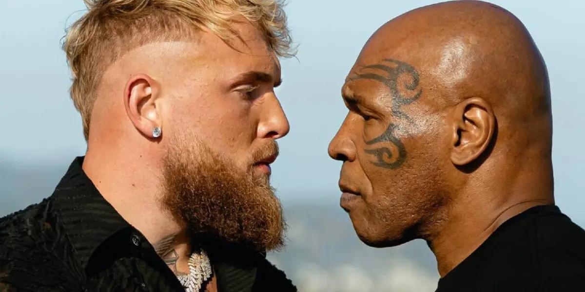 Jake Paul vs Mike Tyson Photo: The Camberra Times