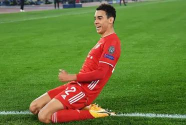 Jamal Musiala is the youngest soccer player who made a goal for Bayern Munich with 17 years old.