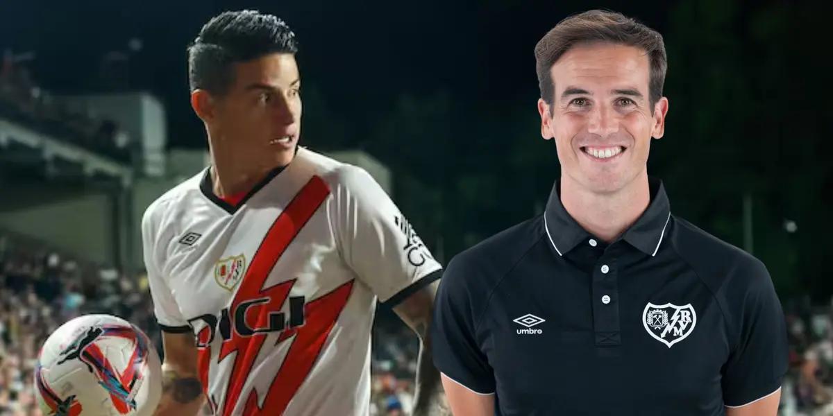 James Rodríguez. PHOTO: Rayo Vallecano