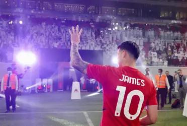 James Rodríguez strengthened his cart from the arrival in Arabia, and was called up again to the Colombian national team.