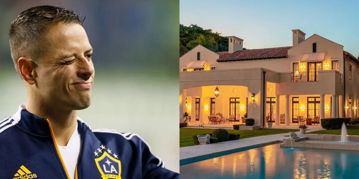 Javier Hernández had a millionaire mansion in Los Angeles