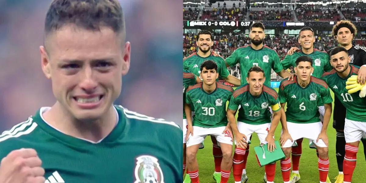 Javier Hernández mentions the two players who do not want him in the Mexican National Team