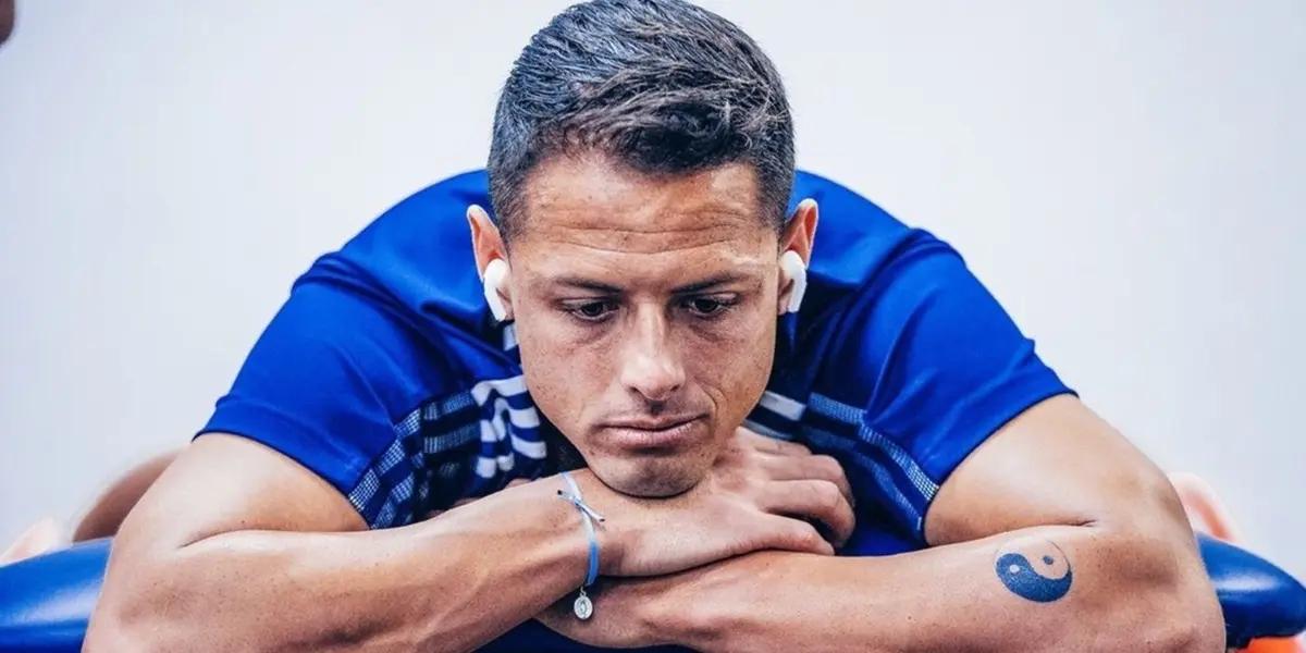 Javier Hernández returns to activity and receives the worst news