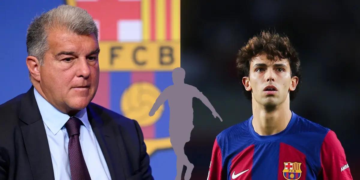 Joan Laporta plans to give a player away to sign Joao Felix permanently this summer.