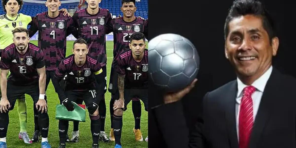 Jorge Campos uncovered the issue of how the problem of vetoed players within the Mexican national team arises and why there is a grid.