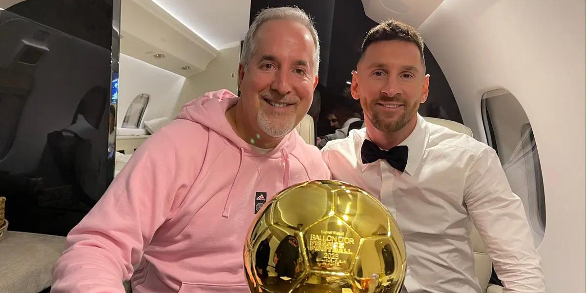 Jorge Mas and Lionel Messi. Photo: social networks of Jorge Mas and Lionel Messi.