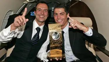 Jorge Mendes and CR7. PHOTO: El Pais