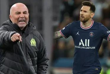 Jorge Sampaoli praised Lionel Messi before Olympique de Marseille vs. PSG and also gave details of the relationship they had in the Argentine national team, in Qualifying as in the 2018 World Cup in Russia.