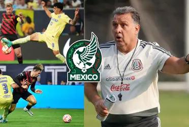 Jorge Sanchez played a disastrous game against Manchester City and Martin is not looking for a replacement for him at El Tri.