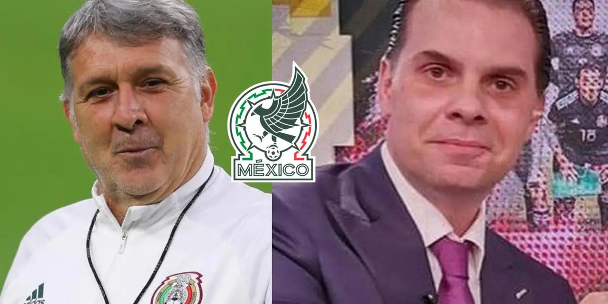 Journalist Christian Martinoli assures that Femexfut could fire Martino after his visit to Argentina and gives clues about the new coach.