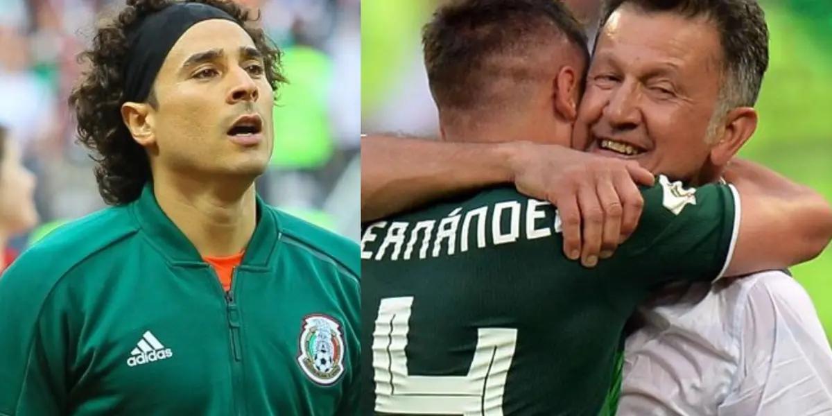Juan Carlos Osorio did not keep the subject to himself and exposed Guillermo Ochoa's grid, how he could not work and why Javier Hernandez is not going to the World Cup.
