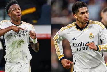 Jude Bellingham and Vinicius scored! 2-2 in the Santiago Bernabeu.