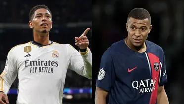 Jude Bellingham is ahead of Kylian Mbappe in a surprising ranking.