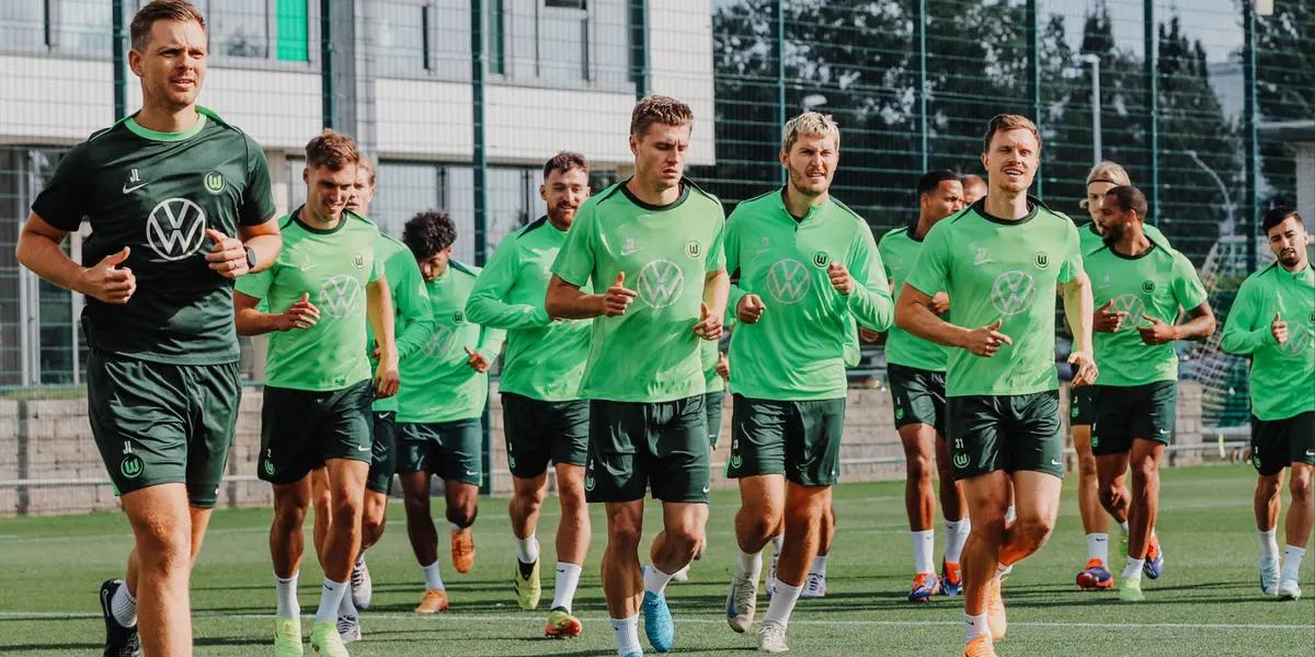 Jugadores del Wolfsburg. Foto: redes del Wolfsburg.
