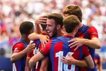 Jules Kounde put the first goal of the match.