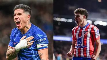 Julian Alvarez and Enzo Fernandez