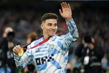 Julián Álvarez has offers from Real Madrid and FC Barcelona. Look at his position on whether or not to continue at Manchester City.