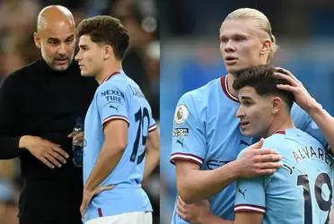 Julian Alvarez is being considered in a position few expected