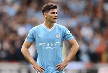 Julian Alvarez received less than encouraging news in the last few hours