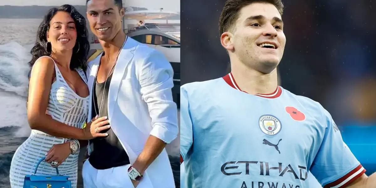 Julian Alvarez's lesson of humility towards Cristiano Ronaldo during his vacations