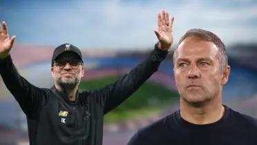 Jurgen Klopp and Hansi Flick