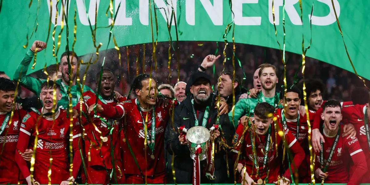 Jurgen Klopp and Liverpool plan to have a celebration for this trophy soon.