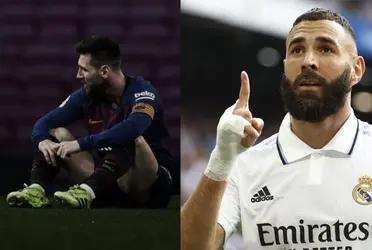 Karim Benzema did not attend the ceremony, and then hi uploads this Instagram story…