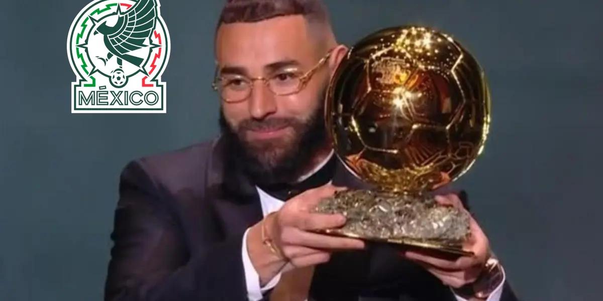 Karim Benzema won the Ballon d'Or and for the best player of 2021-22 according to France Football; recognizes a Mexican as a figurehead