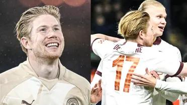 Kevin De Bruyne entered in a very prestigious list of top tier players.