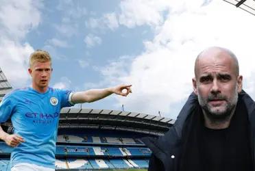 Kevin De Bruyne gives the worst news to Pep Guardiola