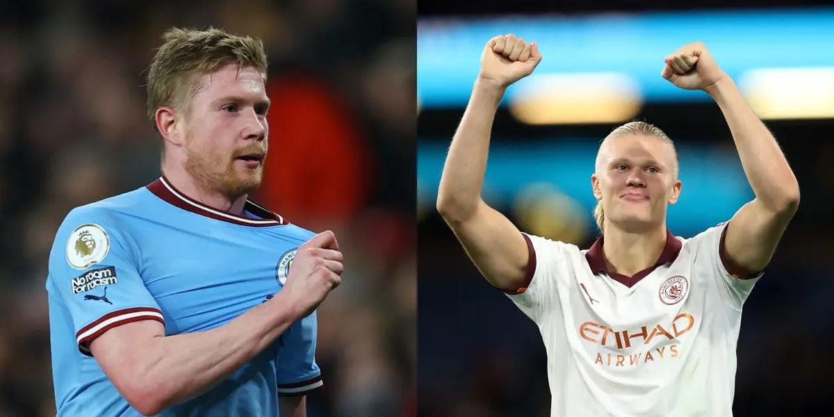 Kevin De Bruyne surprises everyone and chooses the 3 best strikers in the world