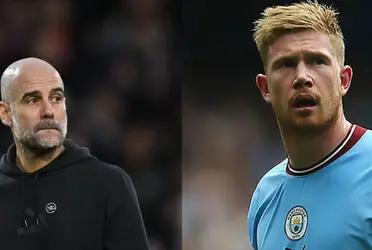 Kevin De Bruyne would have made Guardiola tremble with the possibility of leaving City