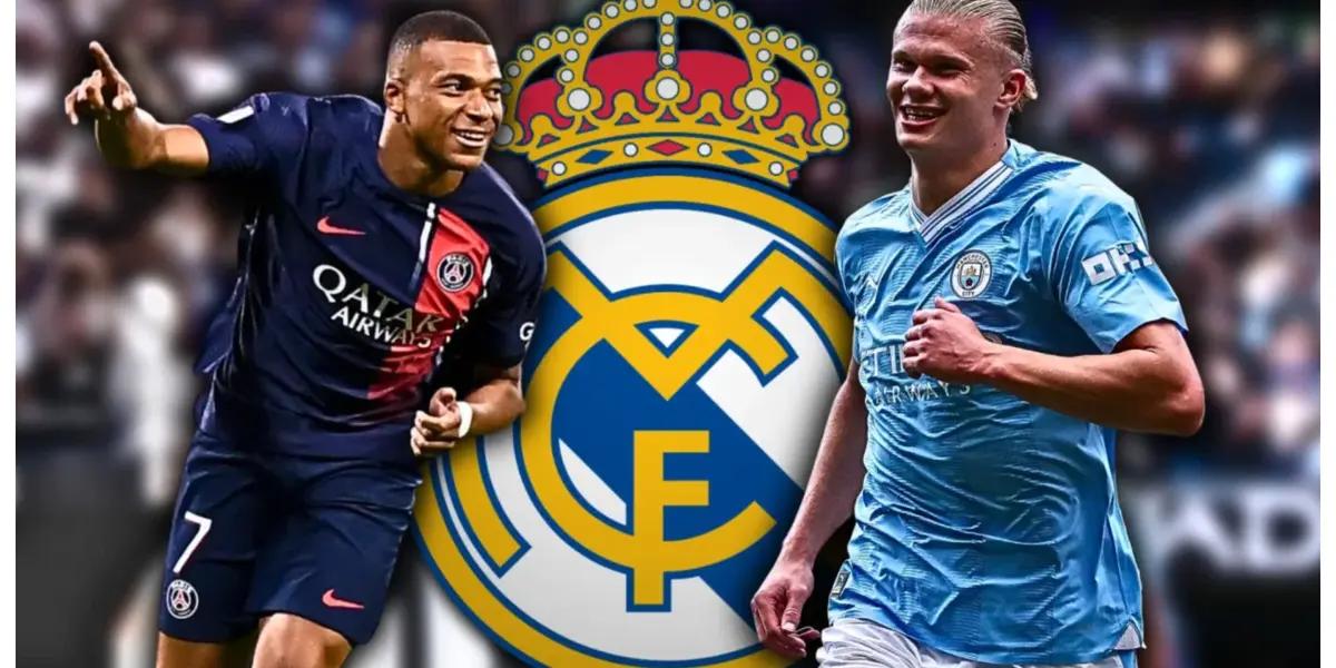 Kylian Mbappe and Erling Haaland