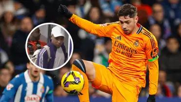 Kylian Mbappé, Federico Valverde Photo: Real Madrid, DAZN Capture