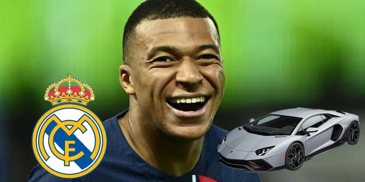Kylian Mbappé smiles as he plays for PSG this season.