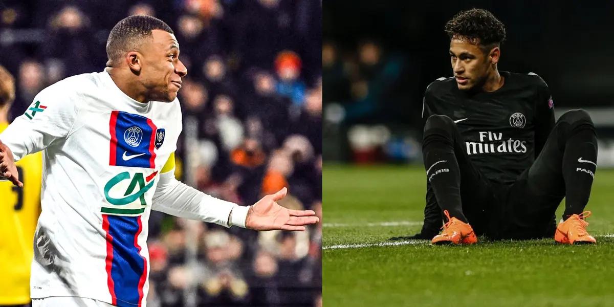 Kylian Mbappe would have in mind Ney's replacement.