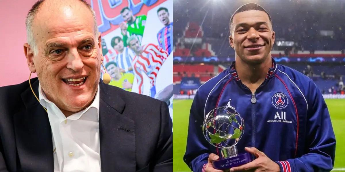 La Liga president Javier Tebas explains why Mbappé is joining Real Madrid.